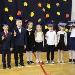 Uczniowie podczas ślubowania