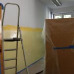 remontowana sala lekcyjna