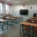 Remontowana sala lekcyjna